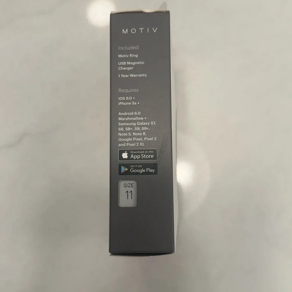 Motiv Smart Ring in Silver